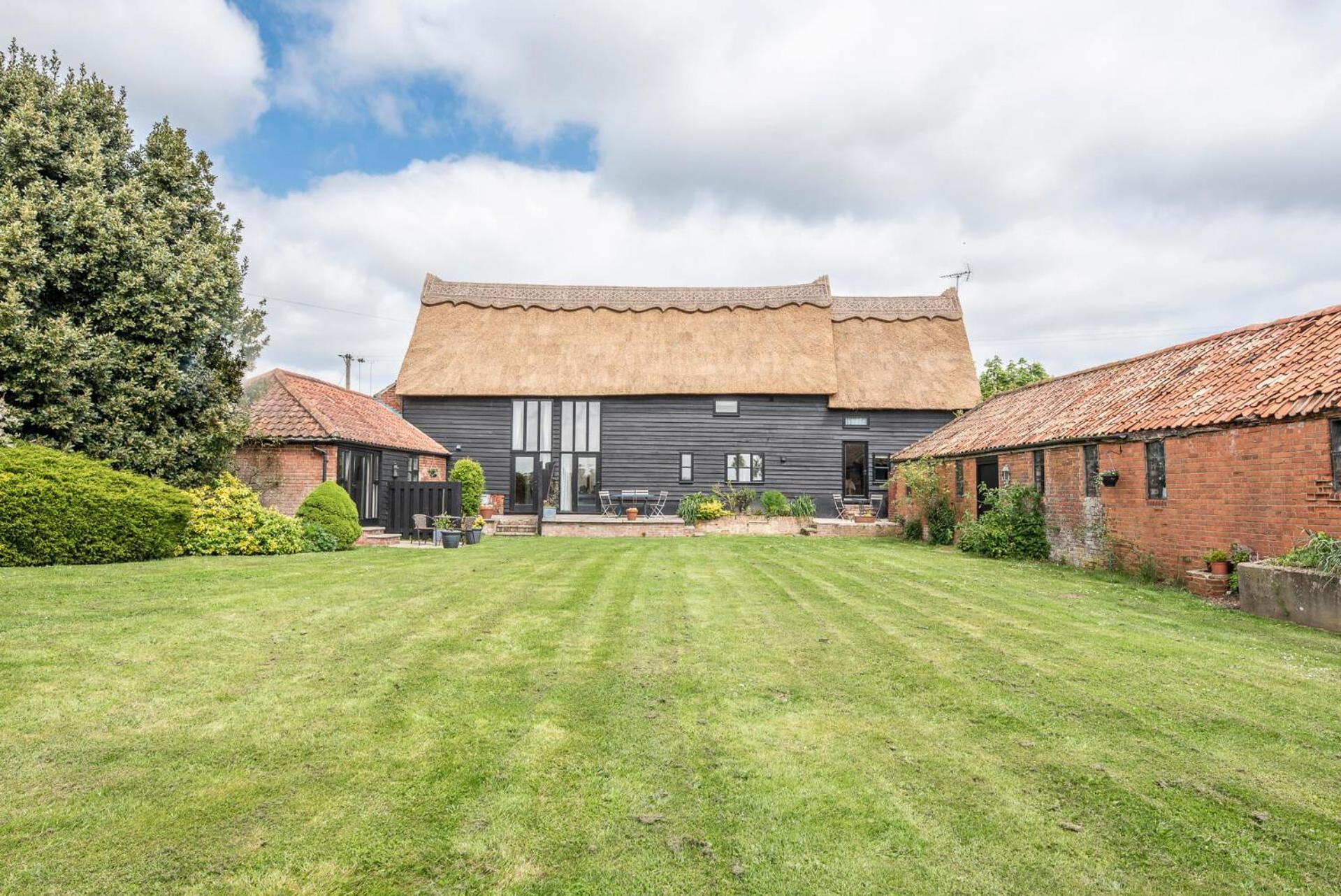 Harvest Cottage Valley Farm Barns, Snape 萨克斯曼德姆 外观 照片